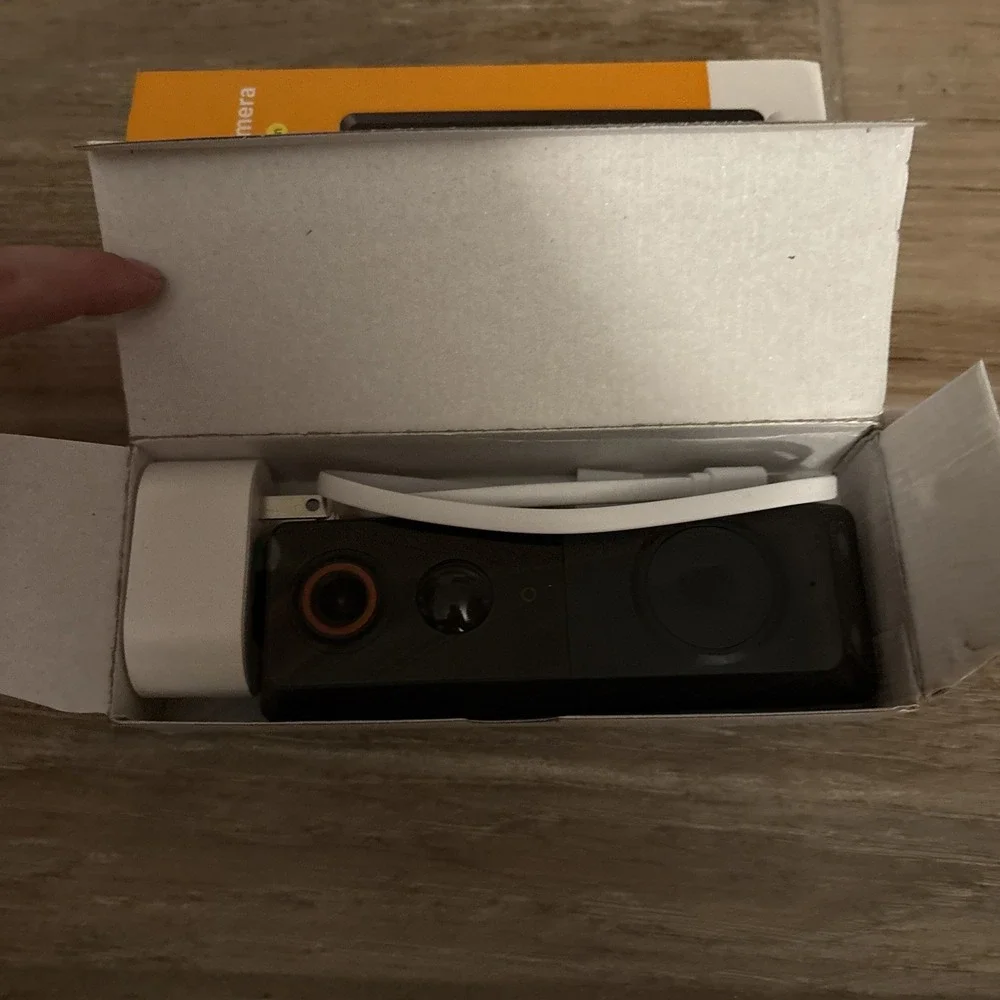 2.4 GHz Wi-Fi Video Doorbell w/‎ Indoor Ring Chime, Enhanced Security New In Box